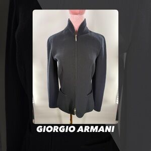 EUC Giorgio Armani Knit Jacket